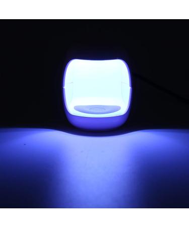 Mini Portable UV Nail Lamp - LED Gel Polish Dryer for Manicure | USB Connection - Pink - Buy Online on GoSupps.com