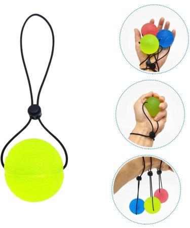 Buy Gleavi Handmade Handleball Wrist Trainer - 2 Piece Gel Exercise Balls in Pink & Yellow - Squeeze & Amplify Grip Strength - Buy Online on GoSupps.com