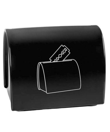 Metal Storage Box Razor Disposal Case Safe Sharps Storage Bank Salon Razor Slice Recycling Container Box