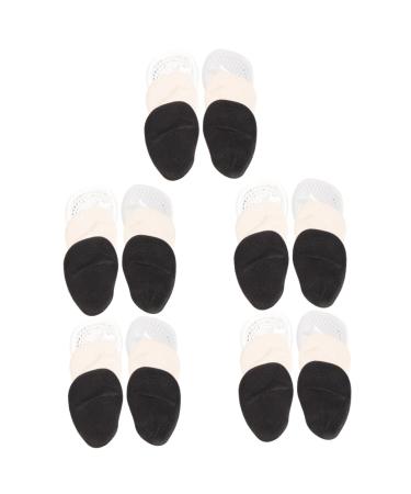 GLEAVI 15 Pairs Non-Slip Forefoot Pad Silicone Foot Support Foot Pads Metatarsal Cushions Shoe Inserts for Women Metatarsal Pads Forefoot Support Cushions Heel Miss