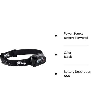 Petzl ACTIK CORE Headlamp - Black | Rechargeable LED Headlamp - Buy Online on GoSupps.com
