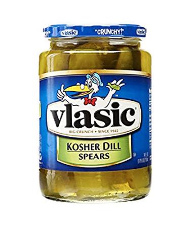 Vlasic kosher Vlasic kosher Dill Spears Dummy 710ml (Pack of 12)