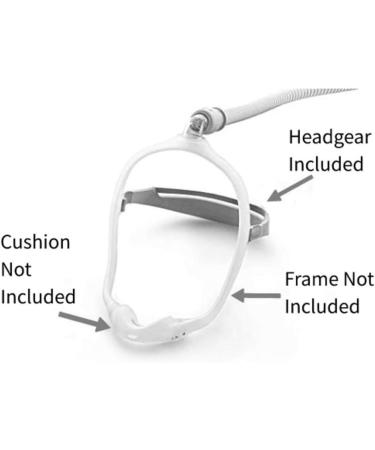 Breathable Replacement Belt & Comfort Cushion for Nasal Pillows - Ultra-Light Headgear Accessories for Better Sleep - Buy Online on GoSupps.com