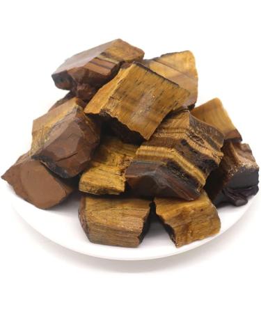 Natural Raw Yellow Tiger Eye Stone Crystal Rough Reiki Gemstone Specimen for for Decoration Stone Generator FZUGEDRLI (Size : 200g) - Buy Online on GoSupps.com