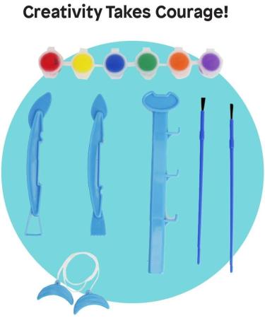 Boley Pottery Shop - Kids Pottery Wheel Air Dry Clay and Paint Kit - Buy Online on GoSupps.com