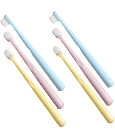 Buy Minkissy Children's Ergonomic Toothbrush - Soft Bristles Portable Travel Toothbrush for Toddlers & Adults - 1 Pack 2 Colors - Buy Online on GoSupps.com