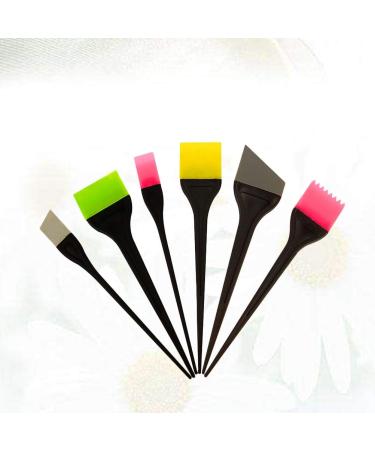 NUOBESTY Hair Tinting Brush 6pcs Brush Hair Coloring Products Fascinators for Women Highlight Tint Hair Dye 6 Piece Set Balance - Buy Online on GoSupps.com
