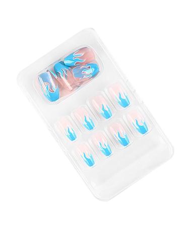 dijiusidy False Nail Fashionable Various Shapes Fingernail Full Coverage Strong Viscosity Adjustable Paster for Manicure Art 3 F741 3 1 count (Pack of 1)
