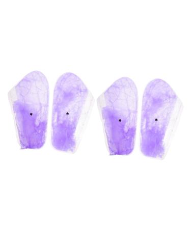 Healeved 2 Pairs Hand Wax Set Foot Wax Set Feet Spa Socks Whitening Foot Gloves Plastic Foot Socks Grooming Glove Paraffin Wax Cover Milk Foot Wax Gloves Paraffin Cover Heating Lid Portable