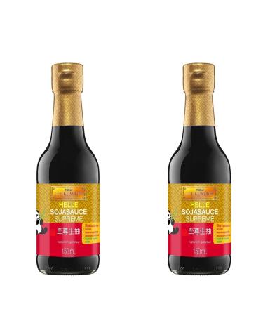 Lee Kum Kee Light Soy Sauce Premium Soy-based seasoning sauce 1 x 150 ml (pack of 2) Natural 150 ml (pack of 2)