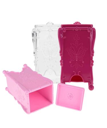 Sonew 3 Colors Cosmetic Storage Box - Makeup Organizer for Cotton Pads & Nail Art | Perfect Gift for Women Girlfriends & Moms - Buy Online on GoSupps.com