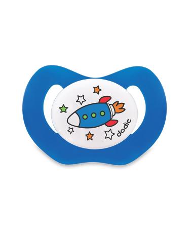 Dodie Physio Night Pacifier 3700763502106 - Multicoloured Rocket/Stars Design for International Shipping - Buy Online on GoSupps.com