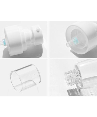 2 oz Travel Size Leakproof Pump Bottles - BPA-Free Refillable Containers for Lotion, Liquid Soap, Essential Oils - Clear Pink Blue - Buy Online on GoSupps.com