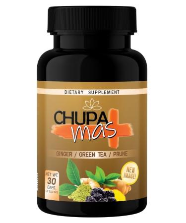 Chupa Mas Ginger Green Tea Prune 30 Capsules 500mg