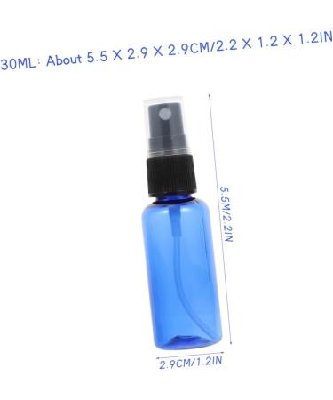 POPETPOP Essential Oil Perfume Travel Lotion Container 5.5x2.9x2.9cm Black - Buy Online on GoSupps.com