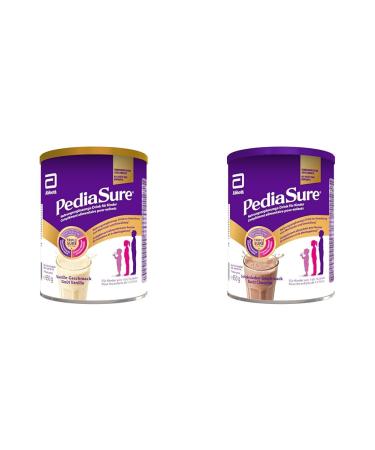PediaSure Shake Vanille & Chocolat 850g - Compl ment Alimentaire pour Enfants avec Multivitamines et Min raux Prot ines et Om ga 3 et 6 - partir de 1 an - 1x Vanille 850g + 1x Chocolat 850g