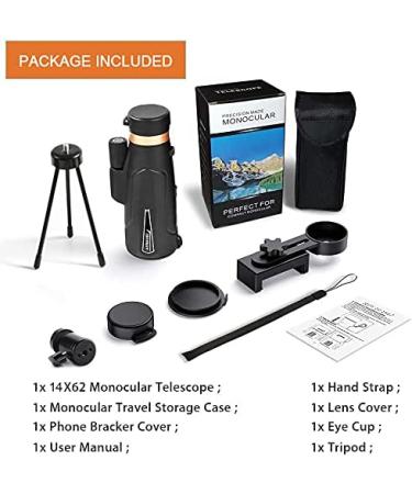 AYRAVIIO 1260 Monocular Telescope with Smartphone Holder & Upgraded Tripod  High Powered SMC & BAK4 Scope for Adults  Birthday Gifts for Men Dad Him Husband Boyfriend  Gadgets for Birdwatching - Buy Online on GoSupps.com