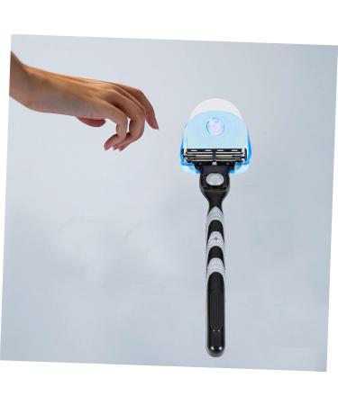 Frcolor 2-Pack Razor Holder - Suction Shower Hooks for Towel & Razor Storage | Bathroom Accessories Blue 5.5x5cm - Buy Online on GoSupps.com