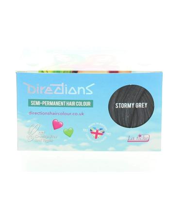 La Riche Directions Stormy Grey Semi-Permanent Hair Colour Tint 2-Pack - 176 ml | International Shipping Available - Buy Online on GoSupps.com