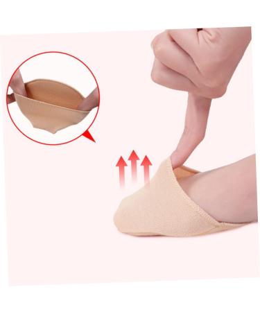 FRCOLOR 12 Pairs Forefoot Socks Semi-Seamless Socks High Heel Shoes for Women Dance Socks Forefoot Socks for Women Sweat-Absorbing Forefoot Padding Invisible Half Socks - Buy Online on GoSupps.com
