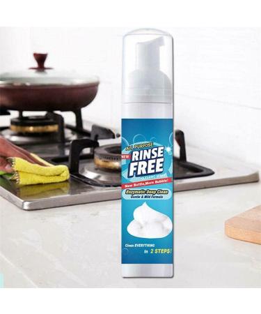 Powerful Rinse-Free Bubble Cleaner All Purpose Bubble Cleaner Kitchen Deep Cleaning Spray Powerful Stain Removal Kit Kitchen For Car and House Bathroom 3.52 oz (pack of 1) - Buy Online on GoSupps.com