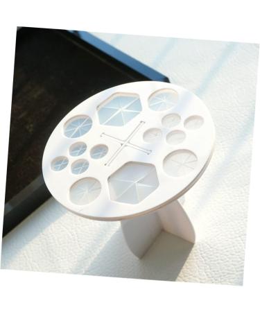 Angoily Brush Drying Holder | Makeup Organizer & Storage Rack | White Cosmetic Brush Dryer for Optimal Drying - Buy Online on GoSupps.com