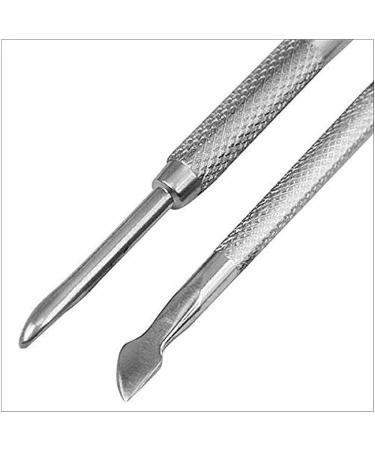 3 Stainless Steel Nail Cuticle Spoon Pusher Remover Cutter Nipper Clipper - Buy Online on GoSupps.com
