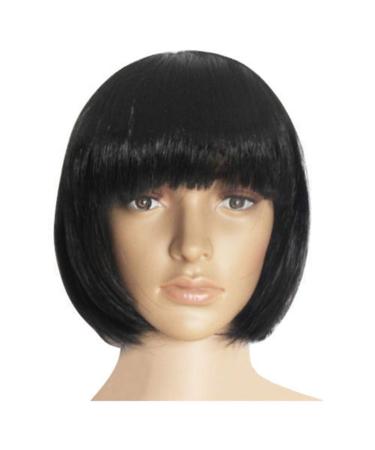 Buy Lovel Ladder Wigs: Short Straight Synthetic Hair Full Wigs for Women - Natural Look Heat Resistant Long Brown Wigs - Buy Online on GoSupps.com