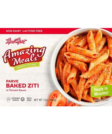 Meal Mart Parve Baked Ziti In Tomato Sauce 12 Oz. Pack Of 3.