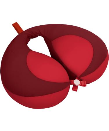 Kids Travel Pillow - Toddler Chin Supporting Neck Pillow for Safety & Comfort - Red, Suitable for Boys & Girls 0-10 Years - Buy Online on GoSupps.com