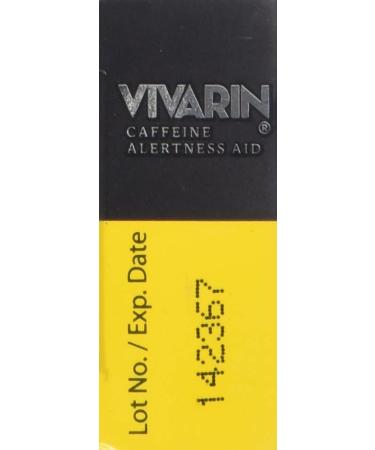 Vivarin 200mg Caffeine Alertness Aid - Fast Acting - 3 Packs of 16 Tablets (48 Tablets Total) - Buy Online on GoSupps.com