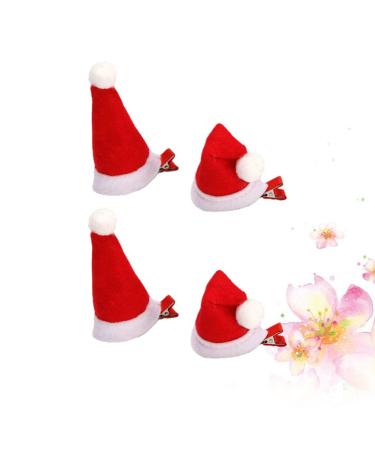Lurrose Christmas Hat & Hair Clip - Festive Barrette Ornaments for Women | Perfect Christmas Party Accessories - Buy Online on GoSupps.com