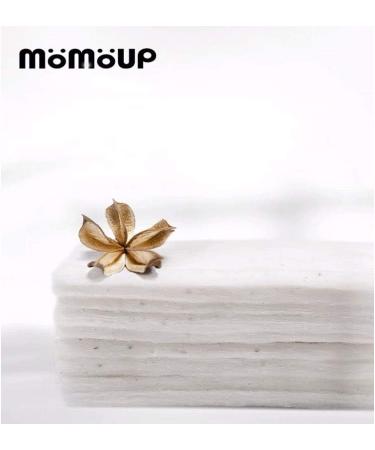 Momoup Organic Cotton Sheets CottonSeed Makeup Pads 200 Pieces/Bag 100% Organic Cotton Unbleached (1# CottonSeed Makeup Pad - 3 Bags) - Buy Online on GoSupps.com