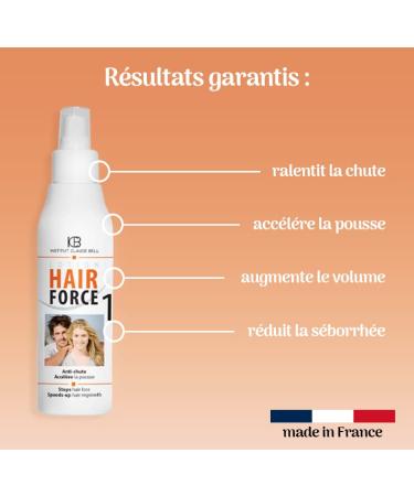 Buy Hair Force One Lotion 150ml - Prevent Hair Loss & Promote Growth | Institut CLAUDE BELL - International Shipping Available - Buy Online on GoSupps.com