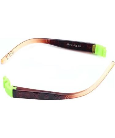 Ranara Replacement Glasses End Tips | Children's Glasses Accessories | Silicone Inserts & Bayonet Legs | Spare Parts in Brown - Buy Online on GoSupps.com