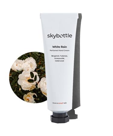 skybottle Daily Moisturizing Hand Cream Perfumed with White Rose  Lilac  Bergamot Scent  Fast Absorbing and Hydrating Lotion with Shea Butter  for Dry Hand  for Women & Men  1.7 Fl. Oz White Rain