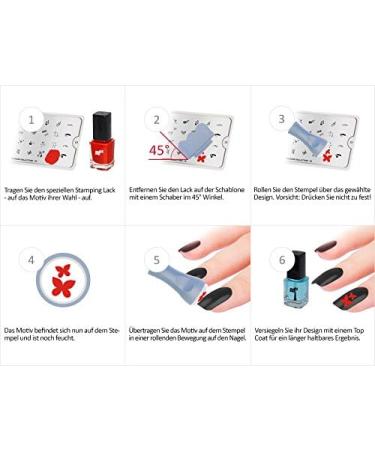 Moyou Stamping Schablone Pro XL 08 - High-Quality Nail Art Stencils for Professional Results | International Shipping Available - Buy Online on GoSupps.com