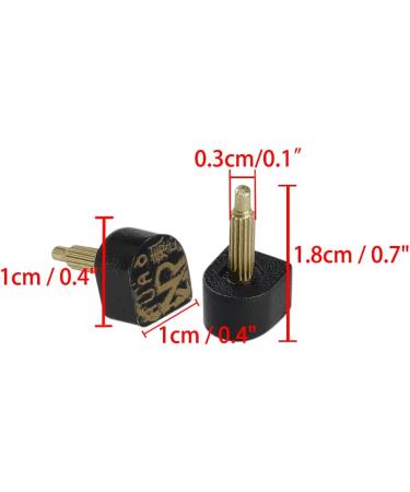 High Heel Repair Tips for Women - uxcell Stiletto Lift - 10pcs Black 1.1 x 1 x 1.8cm - International Shipping Available - Buy Online on GoSupps.com