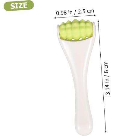 MAGICLULU 1pc Facial Roller Roller Eye Beauty Tool Eye Roller Tools Mini Skin Roller Eye Essence Import Device Facial Ridged Roller Eye Tool Silica Eyes - Buy Online on GoSupps.com