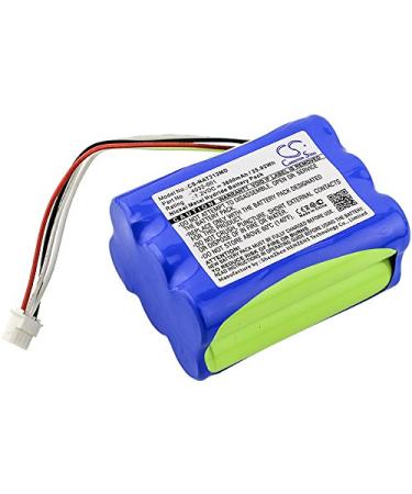 WOLWES Battery Replacement for NONIN P/N: 4032-001 B11378 E-0367 MED640A OM11378 Advant 2120 Advant 9600 Avant 2120