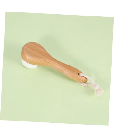 minkissy 1pc for Cleaning Facial Brush Skin Cleaning Brush Soft Bristle Brush Facial Cleansing Facial Exfoliation Brush Skin Cleaning Scrub Brush Soft Brush Face Wooden - Buy Online on GoSupps.com