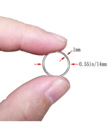 200 PCS Hair Braid Rings | Hair Hoops Clips for Women & Girls | Dreadlocks Accessories in Gold & Silver - Buy Online on GoSupps.com