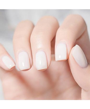 Vishine Jelly Milky White Pink Nude Transparent Gel Nail Polish Set of 6 Glass Sheer Colors Gel Polish Kit UV LED Soak Off Nail Art Varnish 8ml C063 - Buy Online on GoSupps.com
