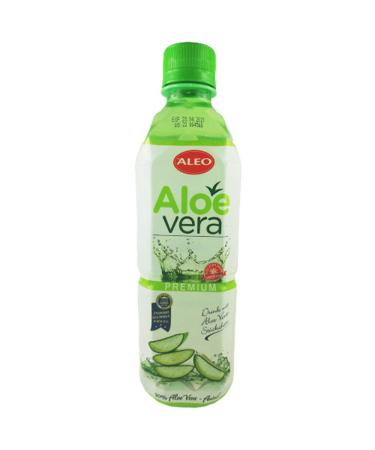 ALEO Drink with pieces of aloe vera 500 ml - Different varieties with disposable deposit of 0.25 (Premium)