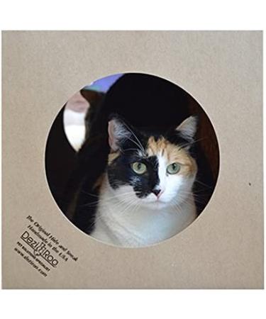 Dezi & Roo Hide and Sneak Collapsible Paper Tunnel: Interactive Cat Toy for Enrichment - Buy Online on GoSupps.com