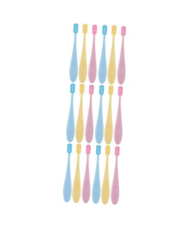 Partykindom 18-part set toothbrush treat toothbrush for children toothbrushes for children travel toothbrush children's toothbrush infant toothbrush handbook nursing brushes baby
