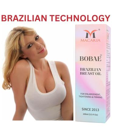 MACARIA Bobae Brazilian Breast enlargement cream enhancement Oil Bigger Bust firming lfting oil for black women - Buy Online on GoSupps.com