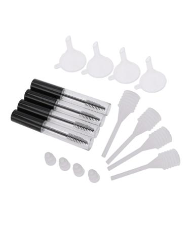 VINTORKY 4pcs Empty Eyelashes Bottle Mascara Tube with Wand Empty Mascara Tubes with Wands Eyeliner Bottle