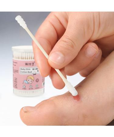 Beavorty Cotton Swabs - 2 Boxes Multi-Purpose Double-Headed Cotton Sticks for Baby Ear Cleaning & Safe Hygiene | International Shipping Available - Buy Online on GoSupps.com