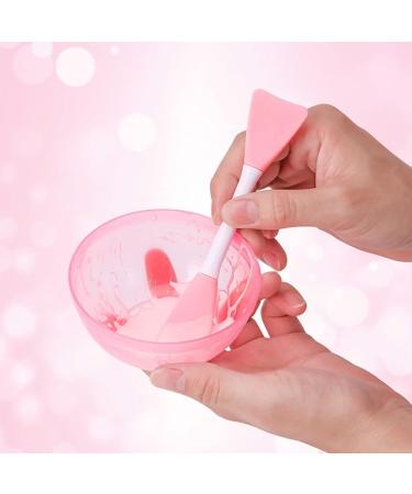 Beauty Tool Double-ended Silicone Face Mask Brush Nice for Facial Pore Cleaner B Pink - Buy Online on GoSupps.com